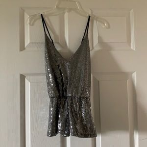 Sequin tank top, Express